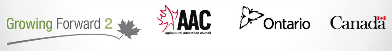 Growing Forward 2, Agricultural Adaptation Council (AAC), Government of Ontario and Government of Canada