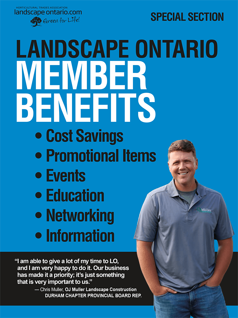 Landscape Ontario member benefits special section